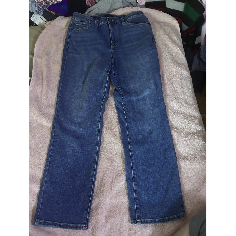 Talbots Modern Ankle Jeans Mid Rise Size 8